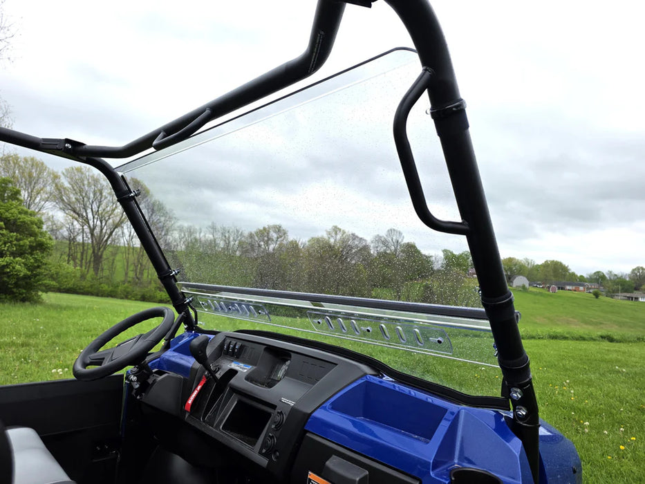 Kawasaki Mule Pro FXR - Vented 2 Pc Windshield