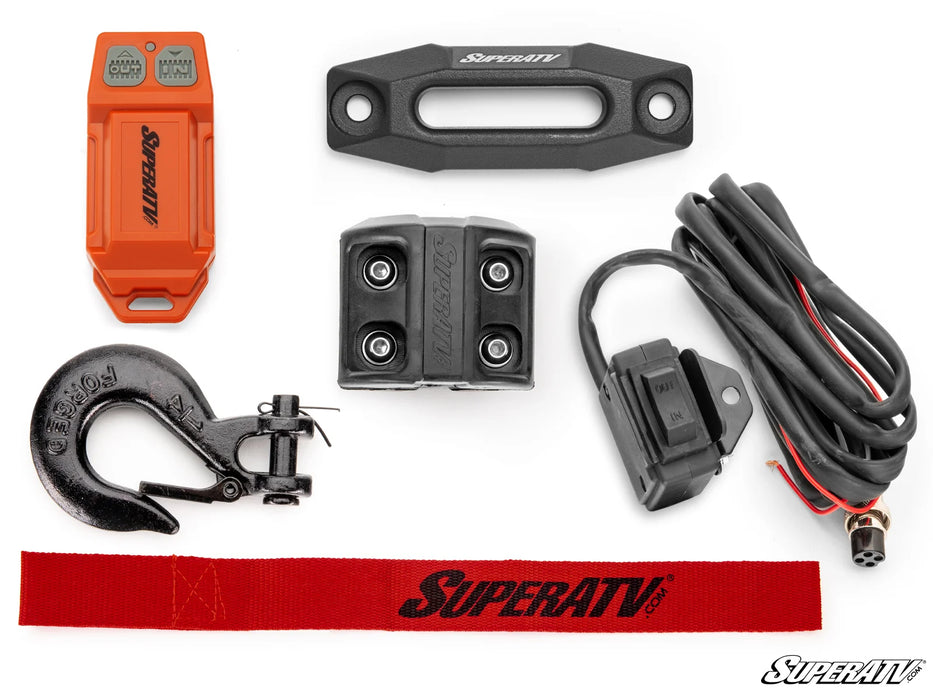WN-2500 | 2500 lb. UTV/ATV Winch (With Wireless Remote & Synthetic Rope)