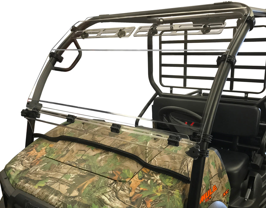 Kawasaki Mule SX Hinged Windshield W/Upper Vents 77-8600