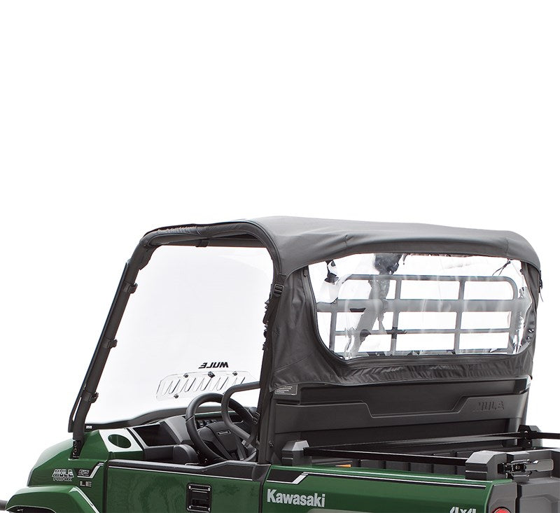 Mule PRO-MX Black, Soft Roof Cab Enclosure 99994-1159 — Kawasaki