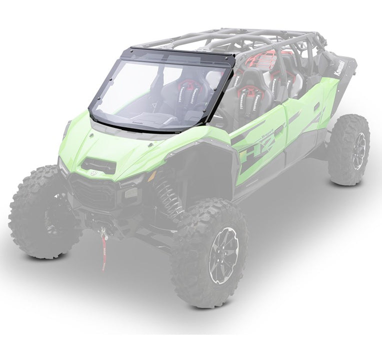 99994-2104 Teryx4/5 H2 KQR Full Windshield, Polycarbonate