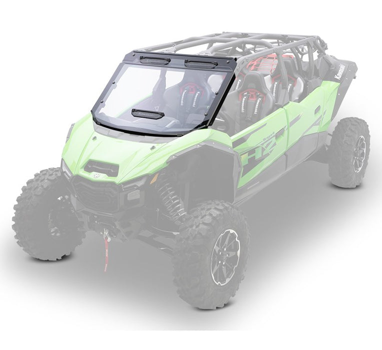 99994-2105 Teryx4/5 H2 KQR Vented Full Windshield, Polycarbonate