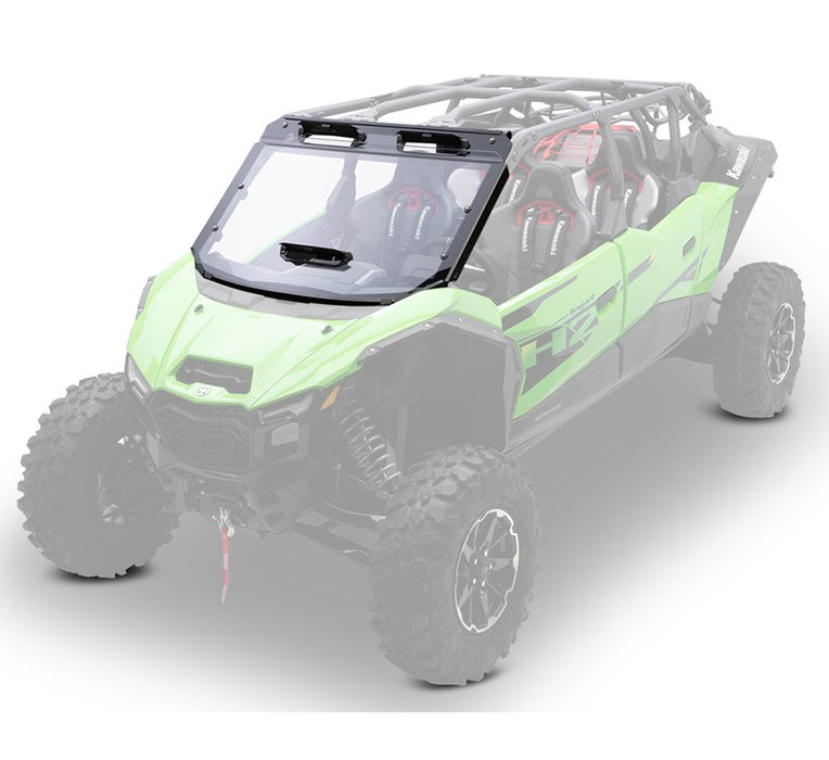 99994-2105 Teryx4/5 H2 KQR Vented Full Windshield, Polycarbonate