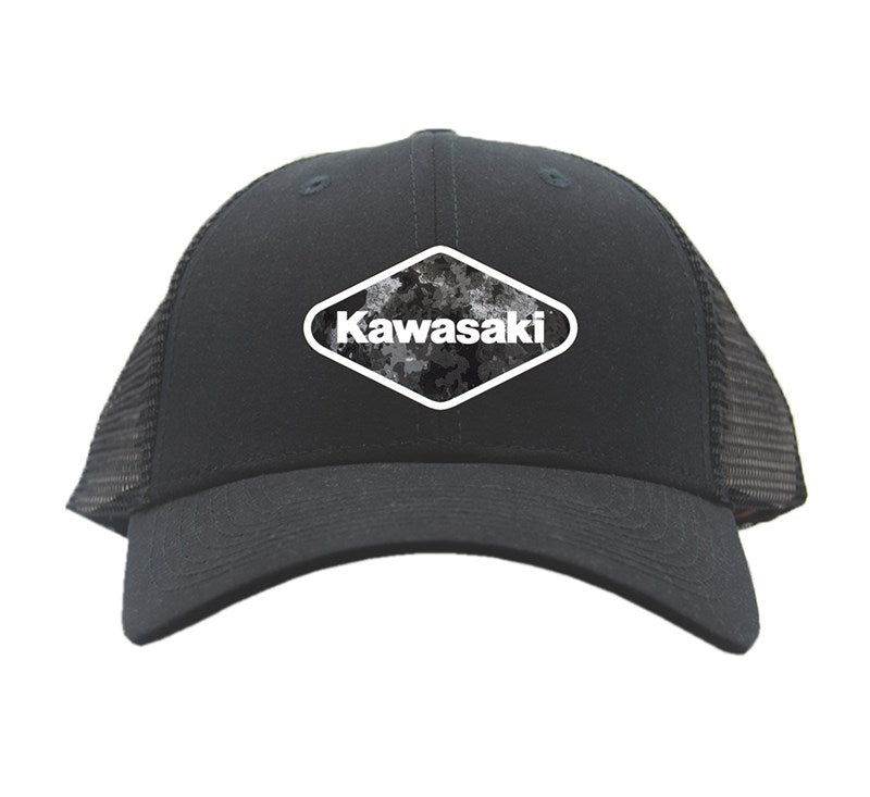 K0054154BKNS Kawasaki Midnight Diamond Cap