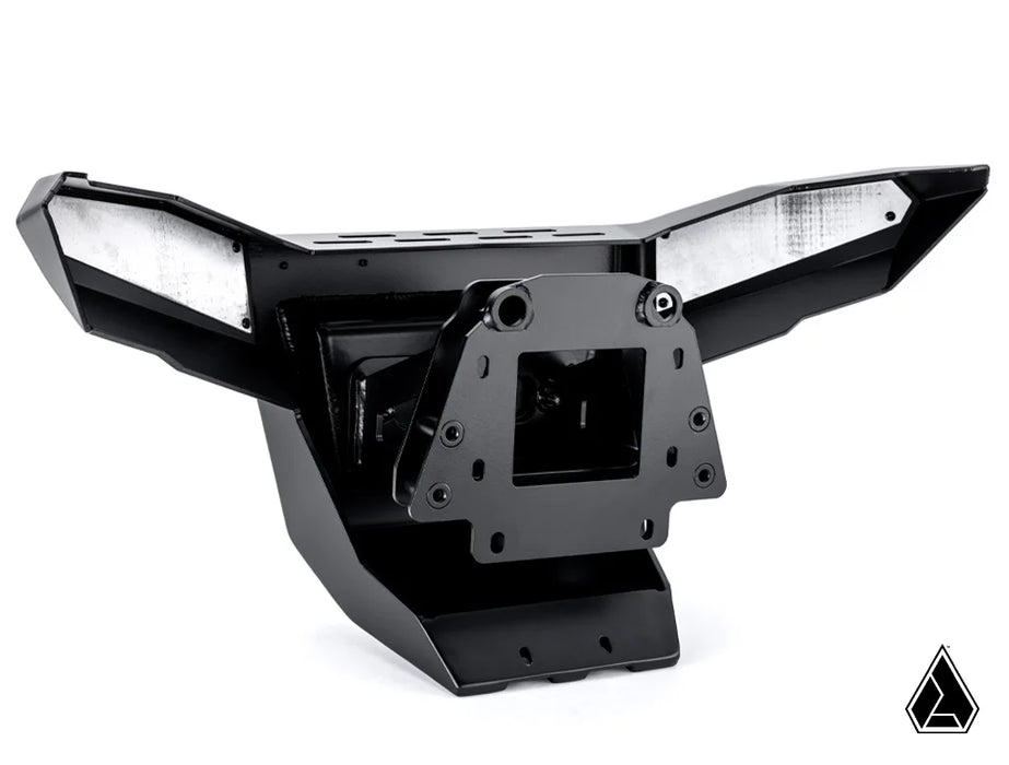 Assault Industries Winch-Ready Aluminum Plate Front Bumper Kawasaki Teryx H2