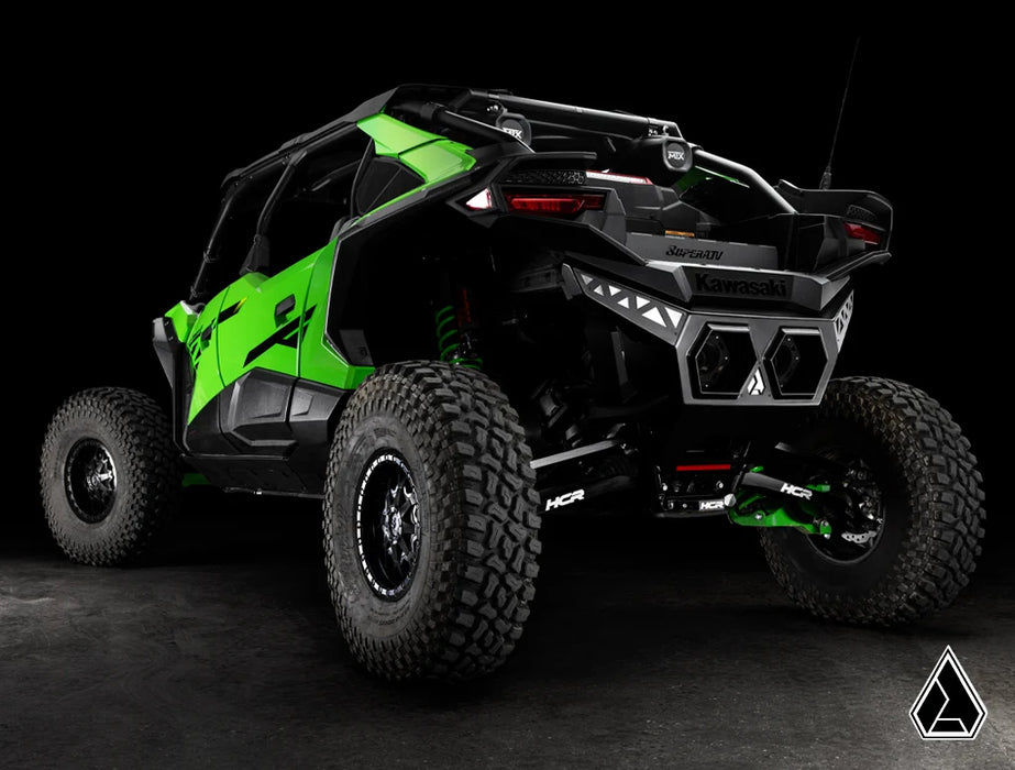 Assault Industries Aluminum Plate Rear Bumper Kawasaki Teryx H2