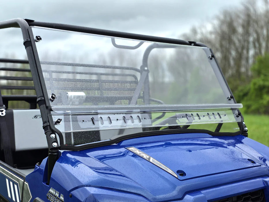 Kawasaki Mule Pro FXR - Vented 2 Pc Windshield