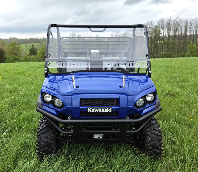 Kawasaki Mule Pro FXR - Vented 2 Pc Windshield