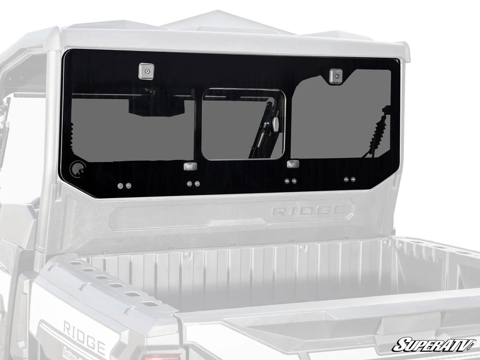 Kawasaki Ridge Glass Sliding Rear Windshield | RGWS-K-RID-01