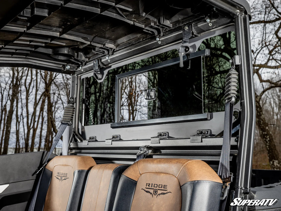 Kawasaki Ridge Glass Sliding Rear Windshield | RGWS-K-RID-01