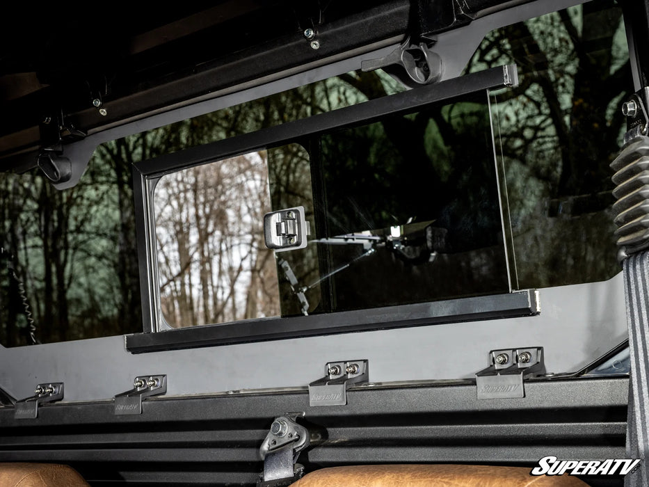Kawasaki Ridge Glass Sliding Rear Windshield | RGWS-K-RID-01