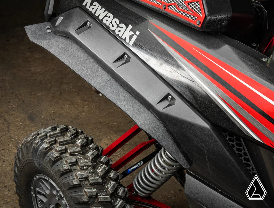 Assault Industries Kawasaki Teryx KRX 1000 Low Profile Fender Flares | FF-K-KRX-002