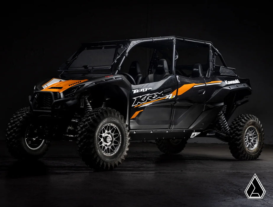 Assault Industries Kawasaki Teryx KRX 4 1000 Rock Sliders | RSP-K-KRX4-01