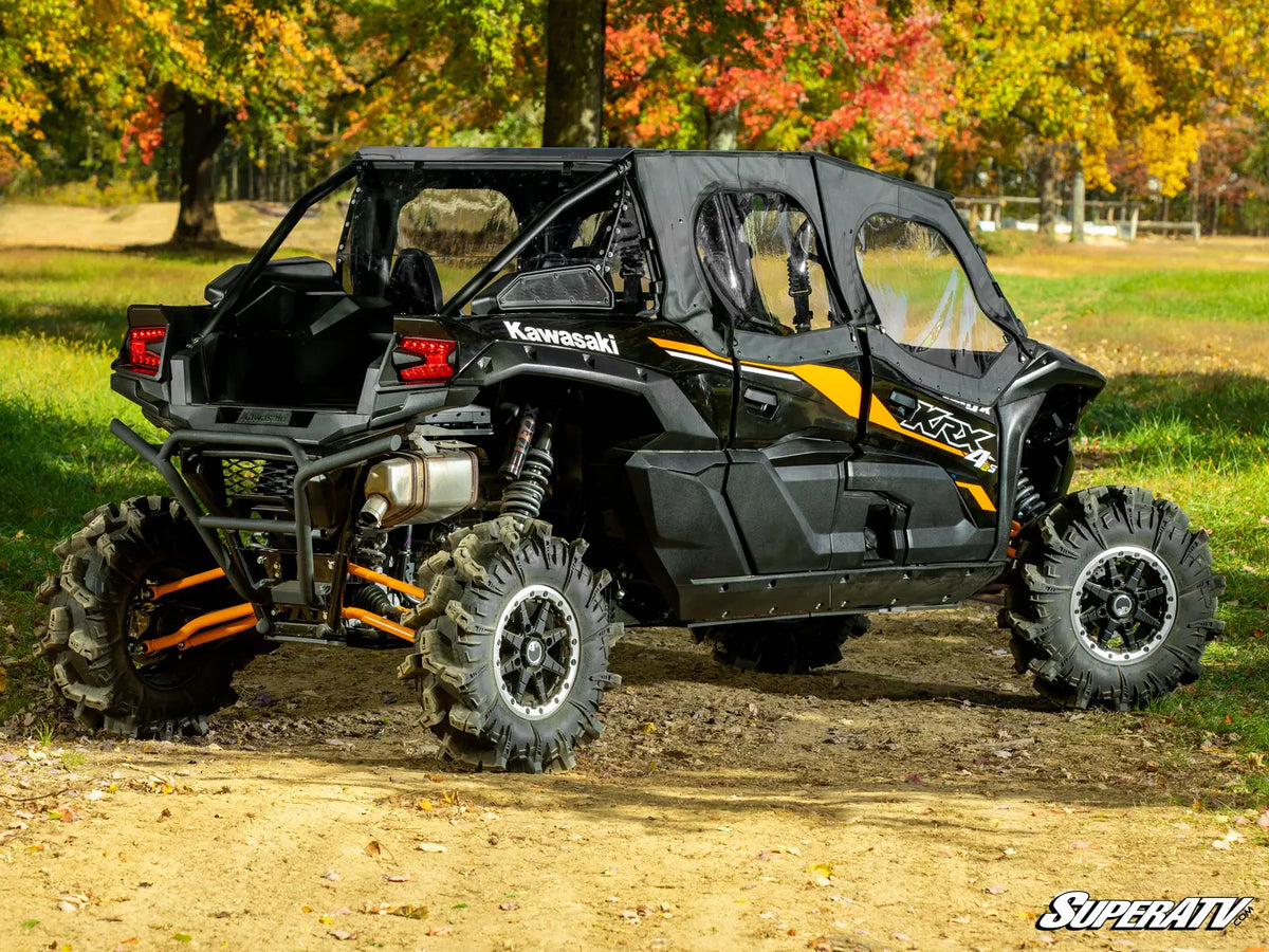 Teryx KRX 4 1000 Primal Soft Cab Enclosure Upper Doors With Rear Winds ...