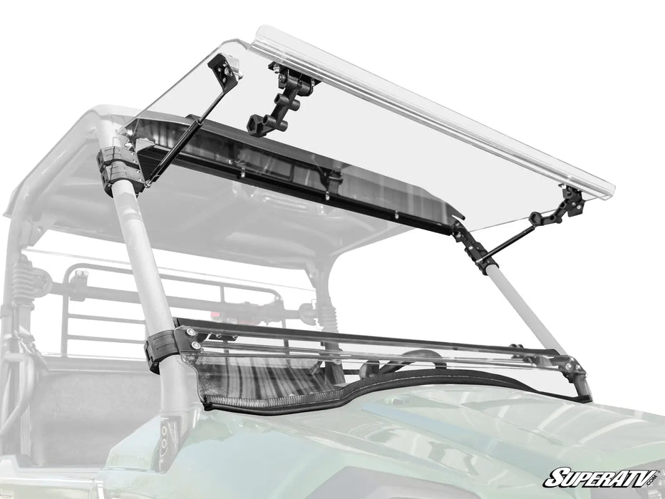 MULE PRO-MX Scratch-Resistant Flip Windshield (FWS-K-MULEMX-70)