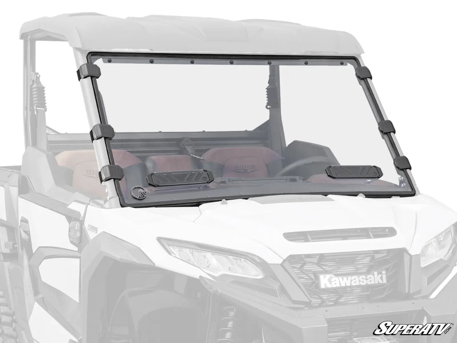 Ridge Scratch-Resistant Vented Full Windshield (WS-K-RID-V-70)