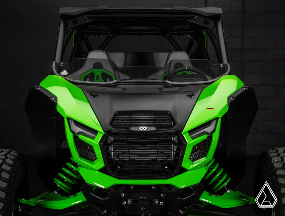 HWS-K-H2-72 Assault Industries Kawasaki Teryx H2 Half Windshield