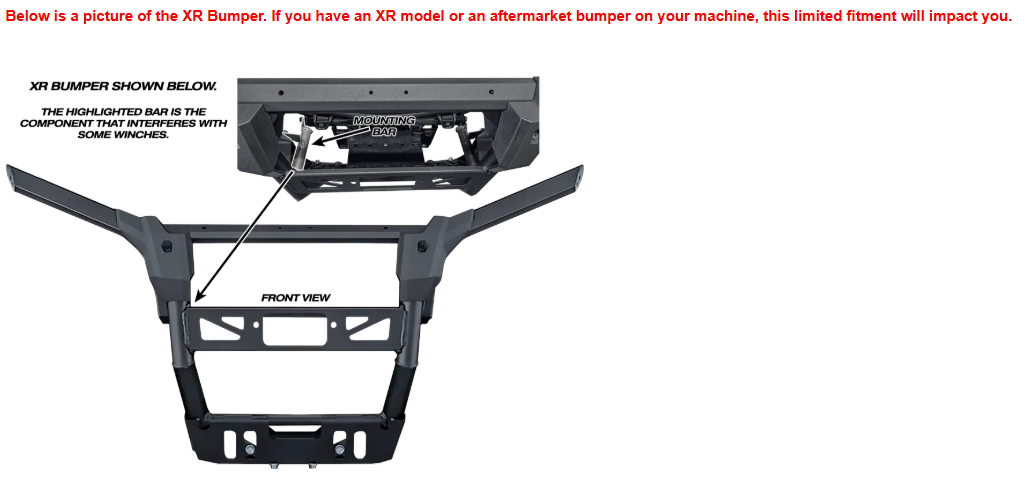 Ridge KFI Winch Mount